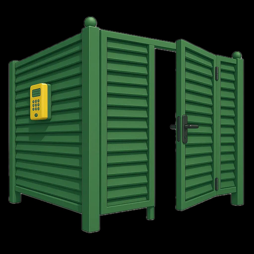 Установка забора жалюзи